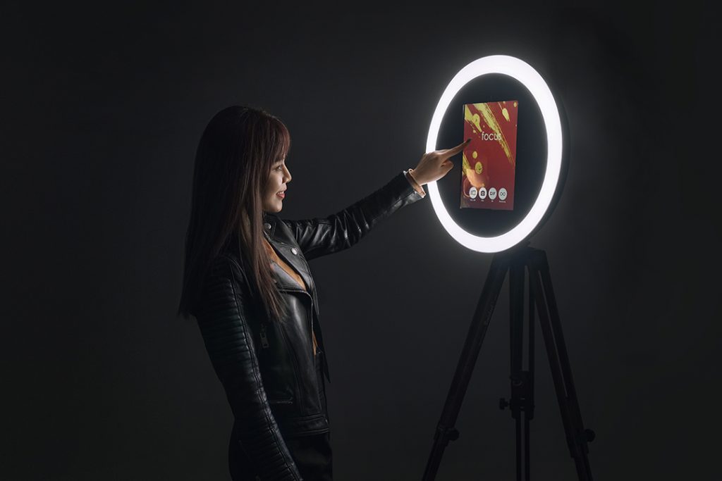 Halo Light Photo Booth